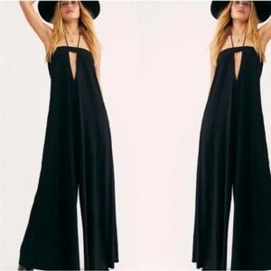 Free People In the City Jumpsuit Black XS